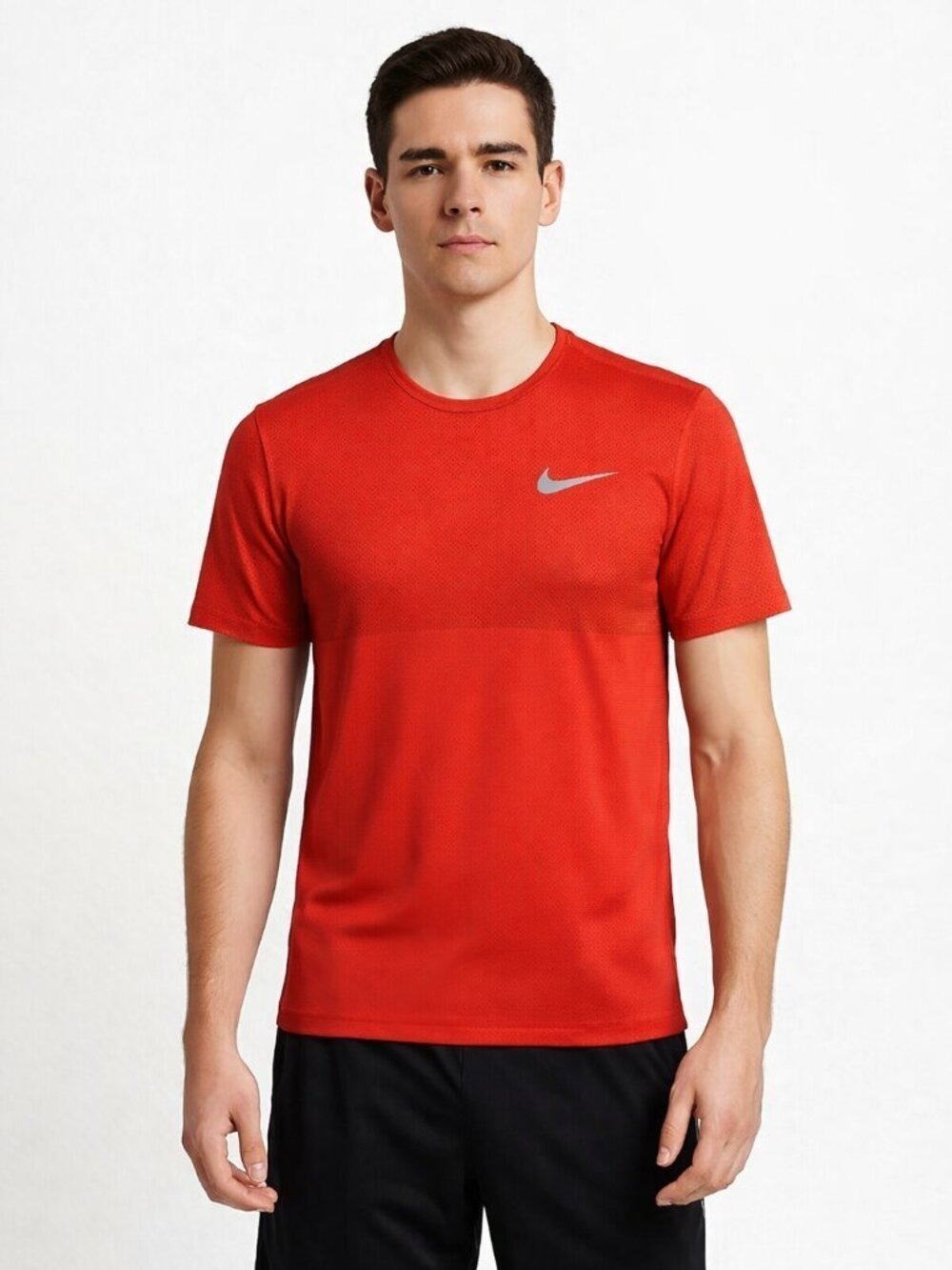 Nike Zonal Cooling Men’s Running Tee Shirt | Red | Size Small